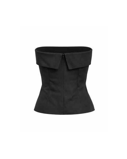 Structured Bandeau Top